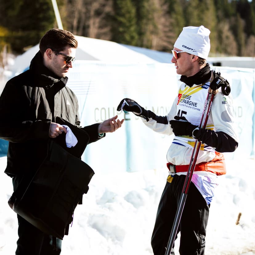 Représentation d'athlète